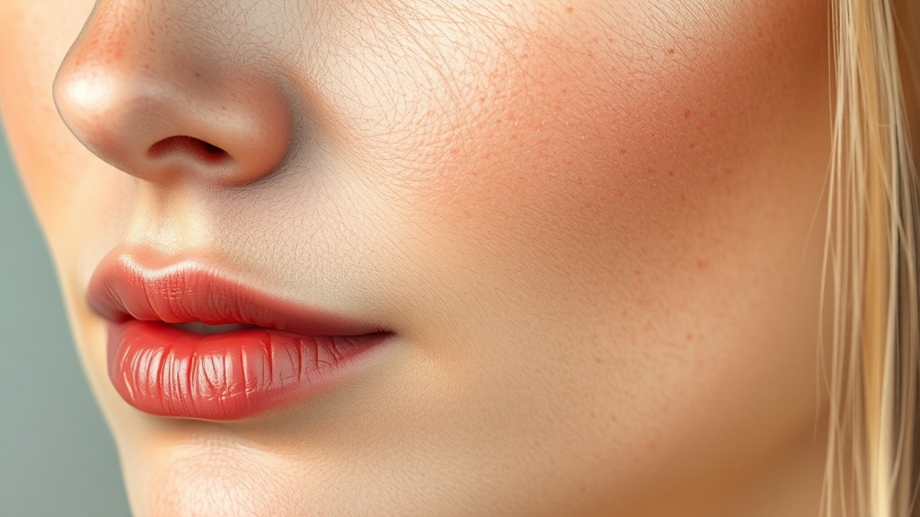 흉터 개선 및 피부 변화 (realistic 스타일)