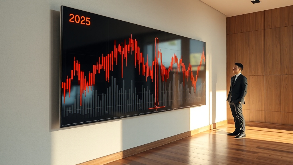 주가 급등락, 왜 그랬을까? (realistic 스타일)