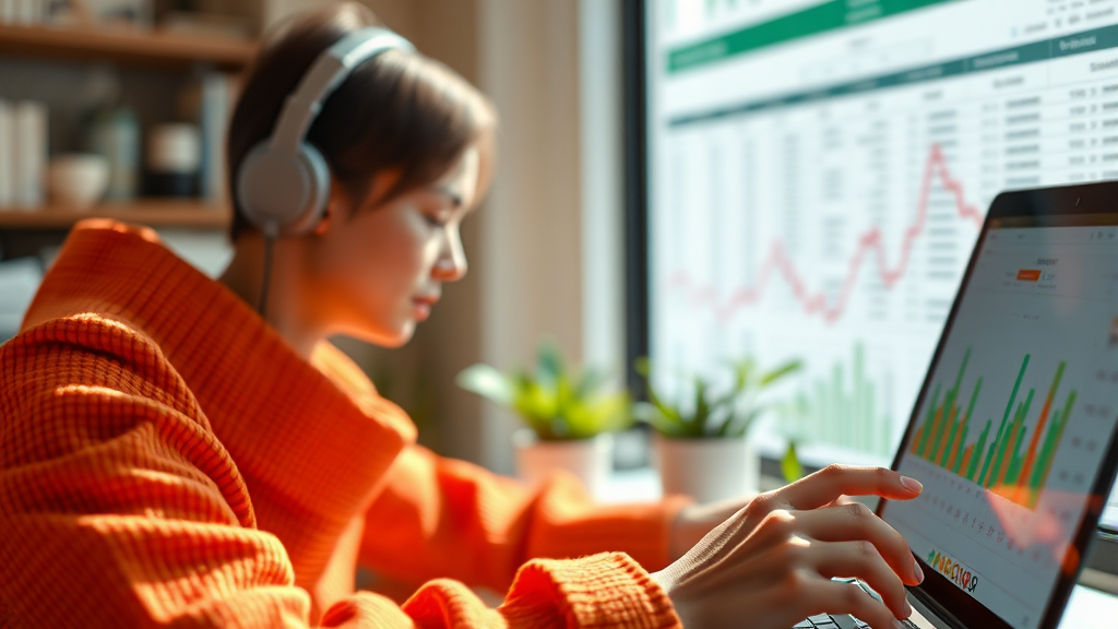 AI 기반 데이터 자동 정리 사례 (realistic 스타일)