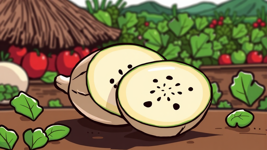 히카마, 무엇일까요? (cartoon 스타일)