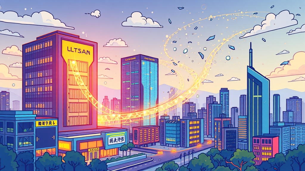 울산 AI 데이터센터, 왜 필요할까? (cartoon 스타일)