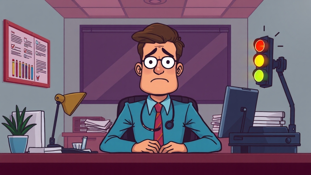 왜 자가진단이 필요할까? (cartoon 스타일)