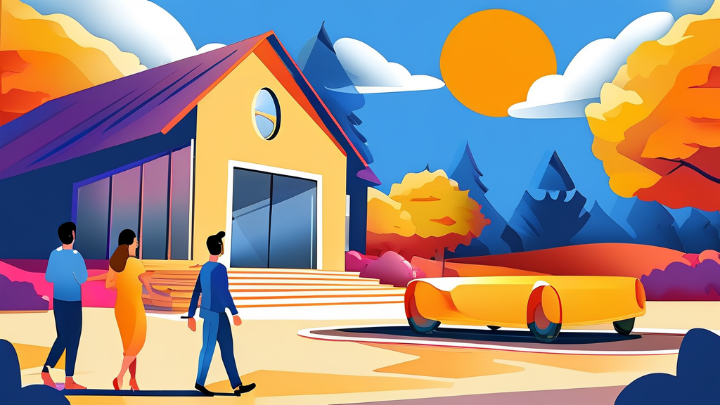 햇살론 제도 개편 및 향후 전망 (cartoon 스타일)