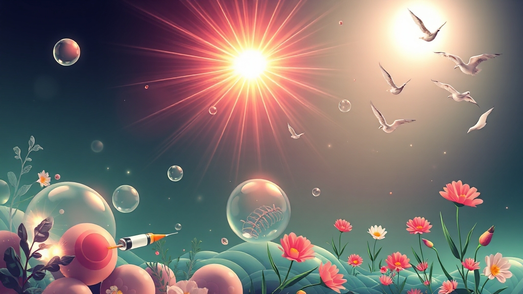 건강한 삶을 위해 (illustration 스타일)