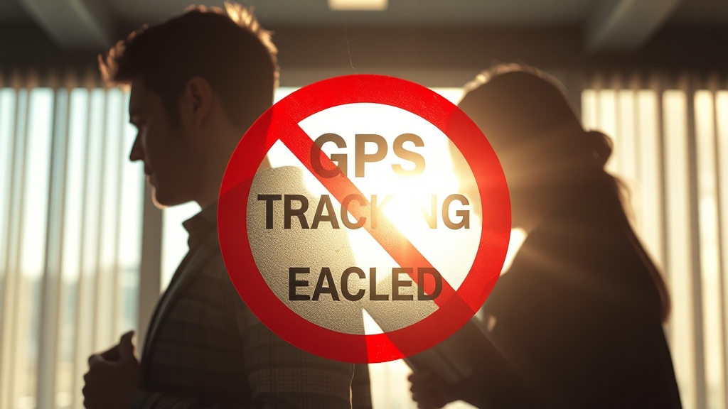 동의 없는 위치추적, 왜 문제일까요? (realistic 스타일)