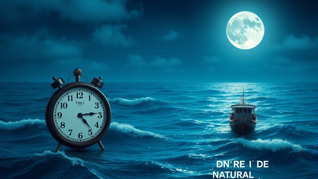 물때표 보는 법 및 해석 (realistic 스타일)