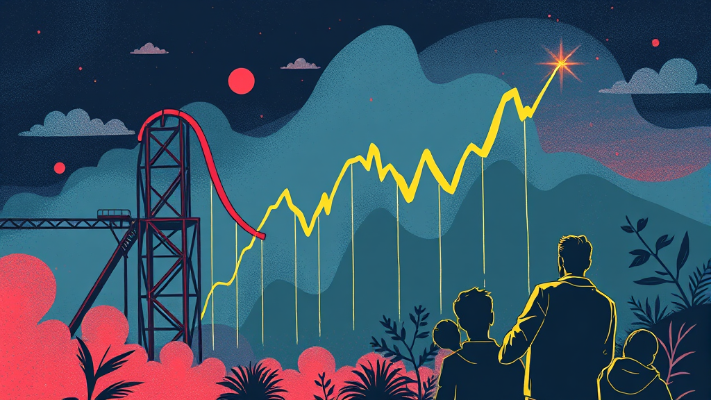 최근 주가 흐름 분석 (illustration 스타일)