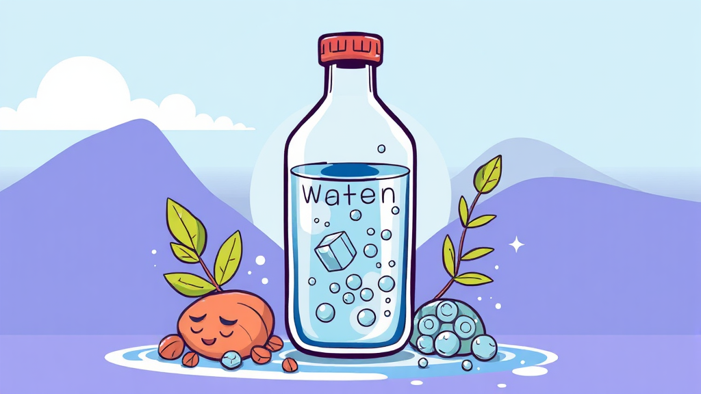 알칼리수 정수기, 왜 주목받을까? (cartoon 스타일)