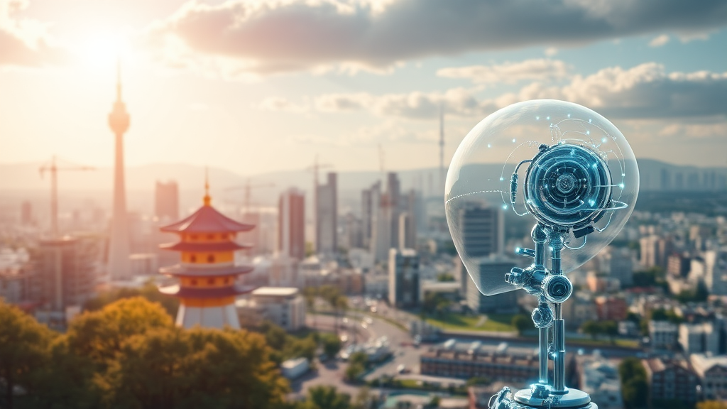 최태원 회장, AI 시대 생존과 성장을 위한 SK의 초격차 전략 제시 8 AI 강국을 향한 도전: 한미일 협력과 국가적 과제 (realistic 스타일)