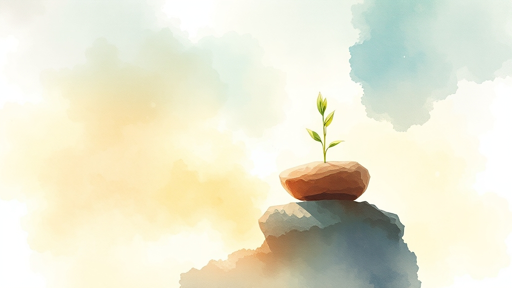 새출발기금, 왜 필요할까요? (watercolor 스타일)