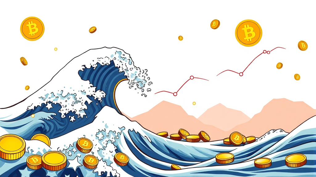 트럼프 2000억 달러 채권 매입, 시장 영향은? 7 암호화폐 시장에 미치는 영향은? (illustration 스타일)