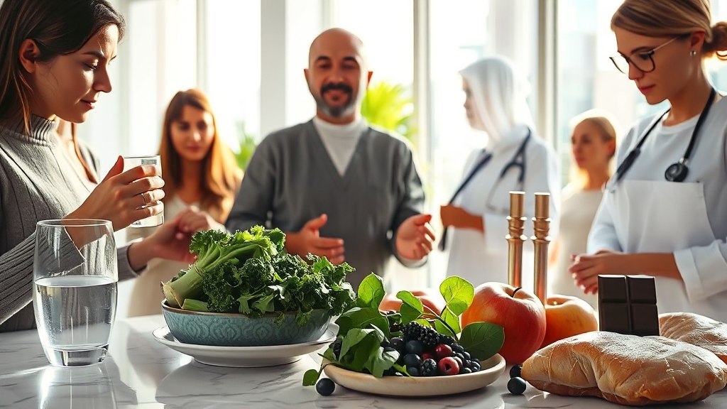 담관암 환자를 위한 관리법 (realistic 스타일)