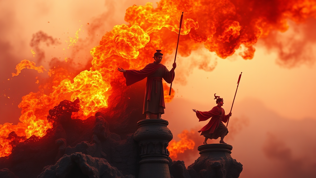 2026년 운세 흐름과 삼재 대비 전략 (realistic 스타일)