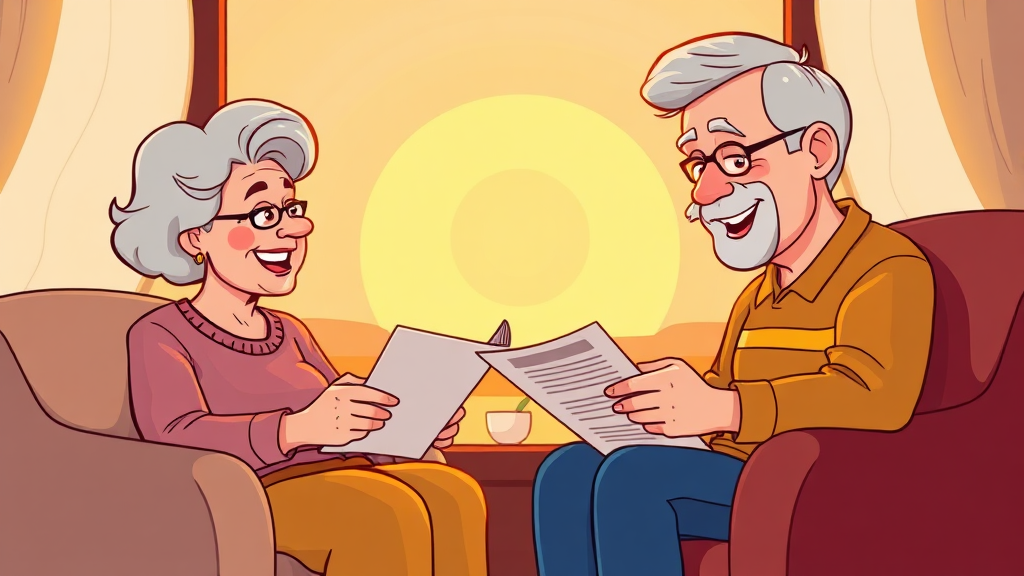 연금 관련 세금 혜택 (cartoon 스타일)