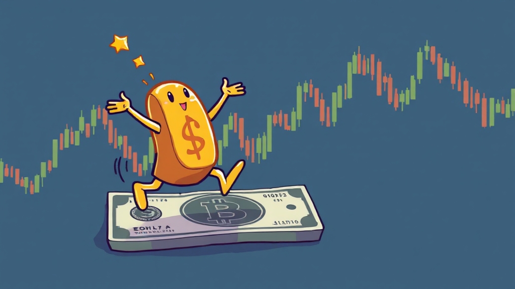 실시간 금 시세 확인법 (cartoon 스타일)