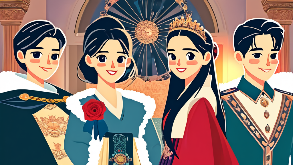 드라마 소개 및 기본 정보 (cartoon 스타일)