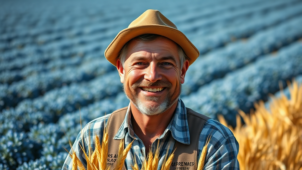 성공적인 귀농 준비 (realistic 스타일)