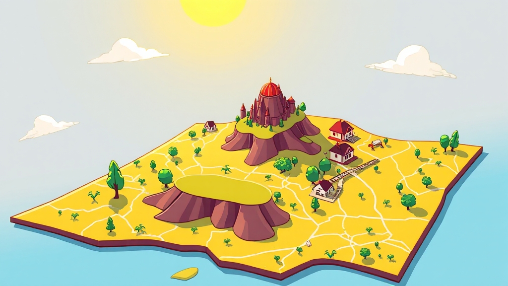 쉽고 빠른 공시지가 조회 방법 (cartoon 스타일)