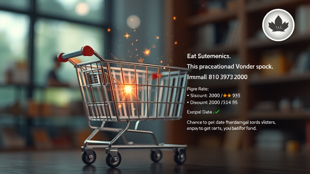 쇼핑 유의사항 (realistic 스타일)