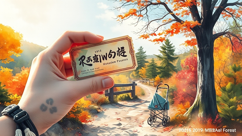 방문 전 필수 정보 체크! (watercolor 스타일)