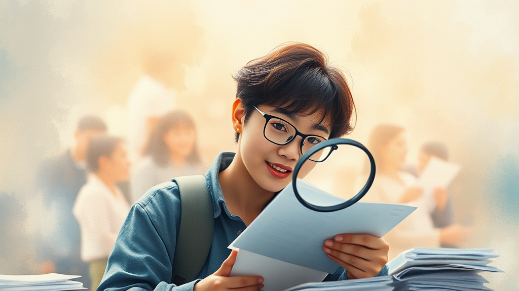 어떤 서류가 필요할까? 제출 서류 (watercolor 스타일)