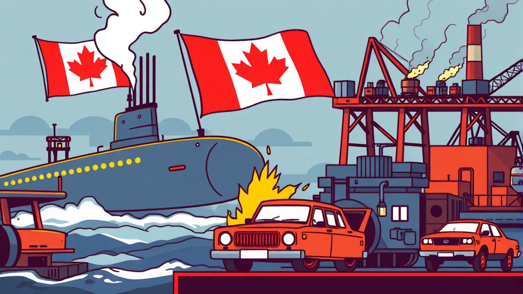 패키지 딜 전략: 자동차 공장 건설 요구의 진실 (cartoon 스타일)