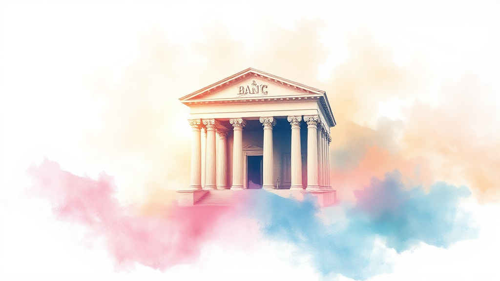 디지털 화폐, 기본 개념부터 파헤치기 (watercolor 스타일)