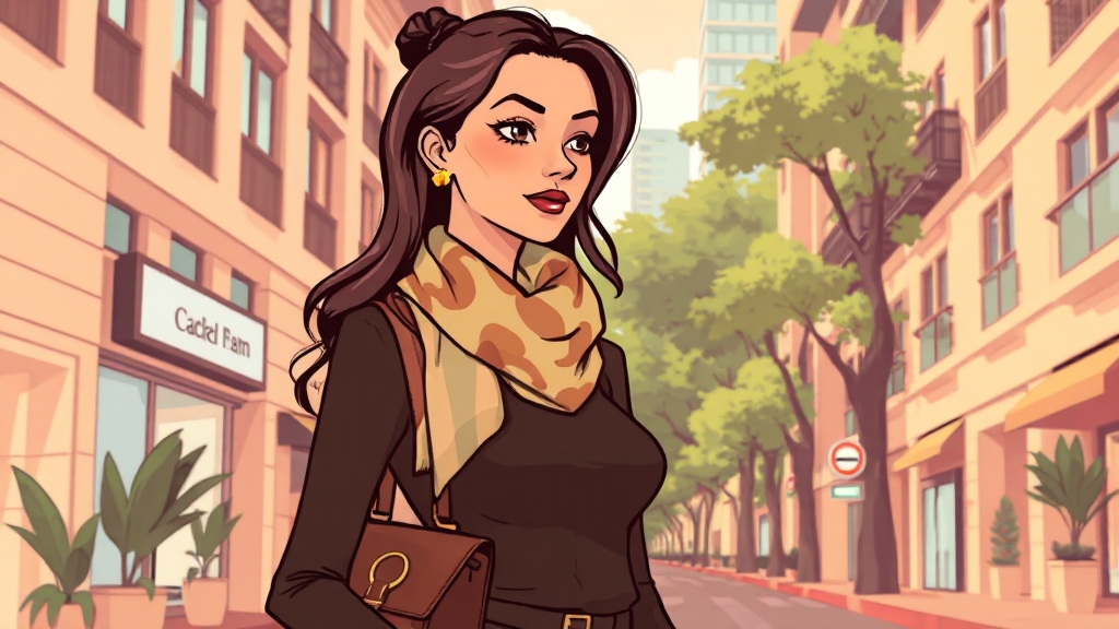 패션 아이템 선물👗 (cartoon 스타일)