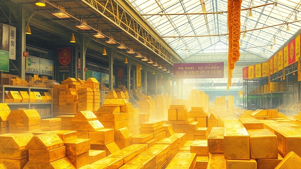 금 투자, 세금 문제는 어떻게? (watercolor 스타일)