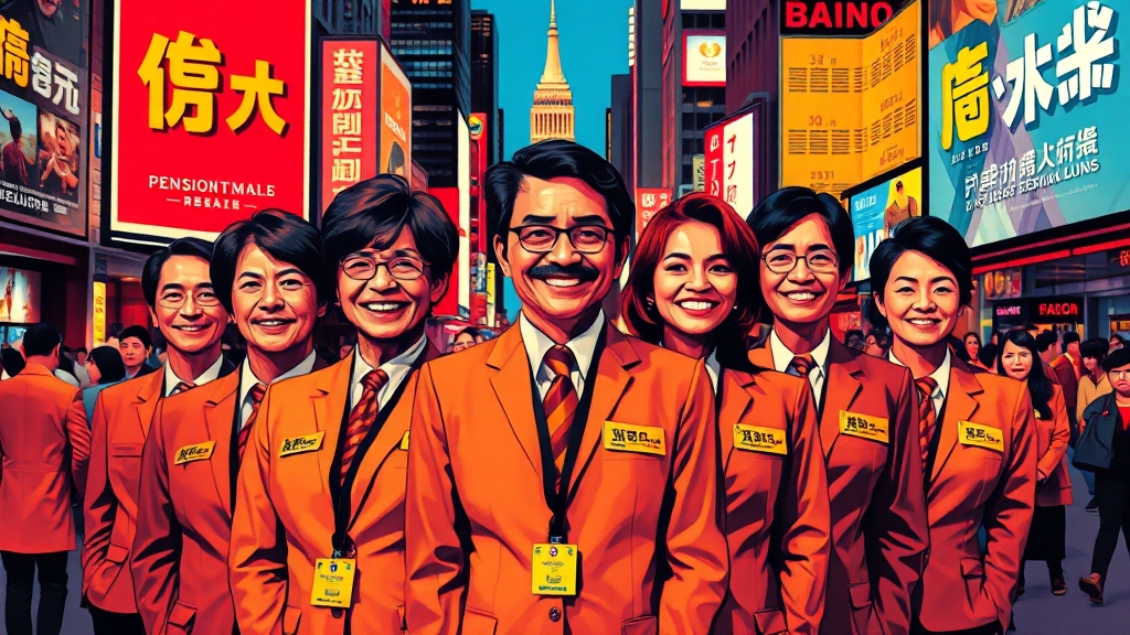 공무원연금 대출 제도와 이점 (popart 스타일)