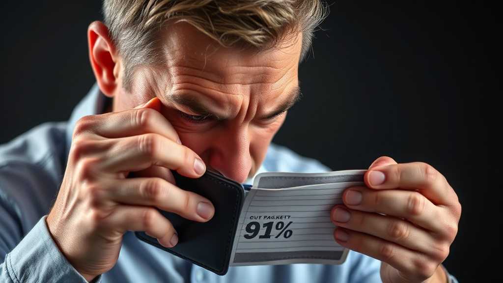 본인부담 95%? 무슨 의미? (realistic 스타일)