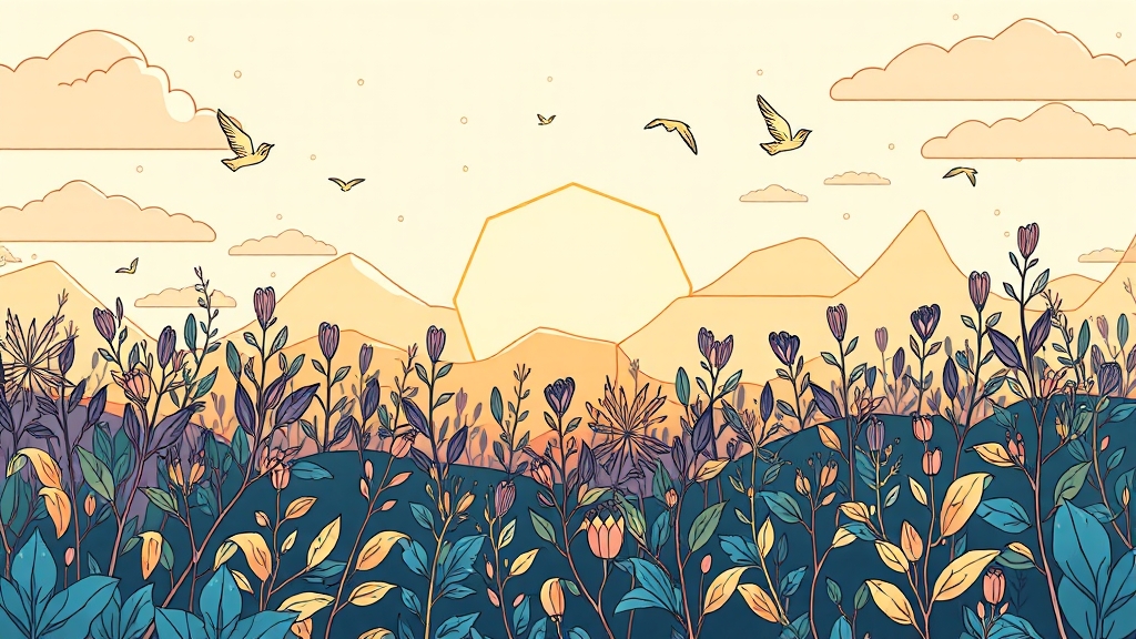 재무 상태 분석 (illustration 스타일)