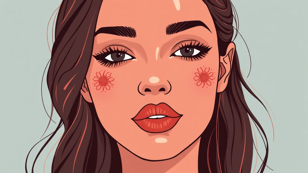 주요 성분 및 기대 효과 (illustration 스타일)