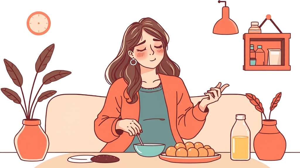 섭취 전 나의 상황은? (illustration 스타일)