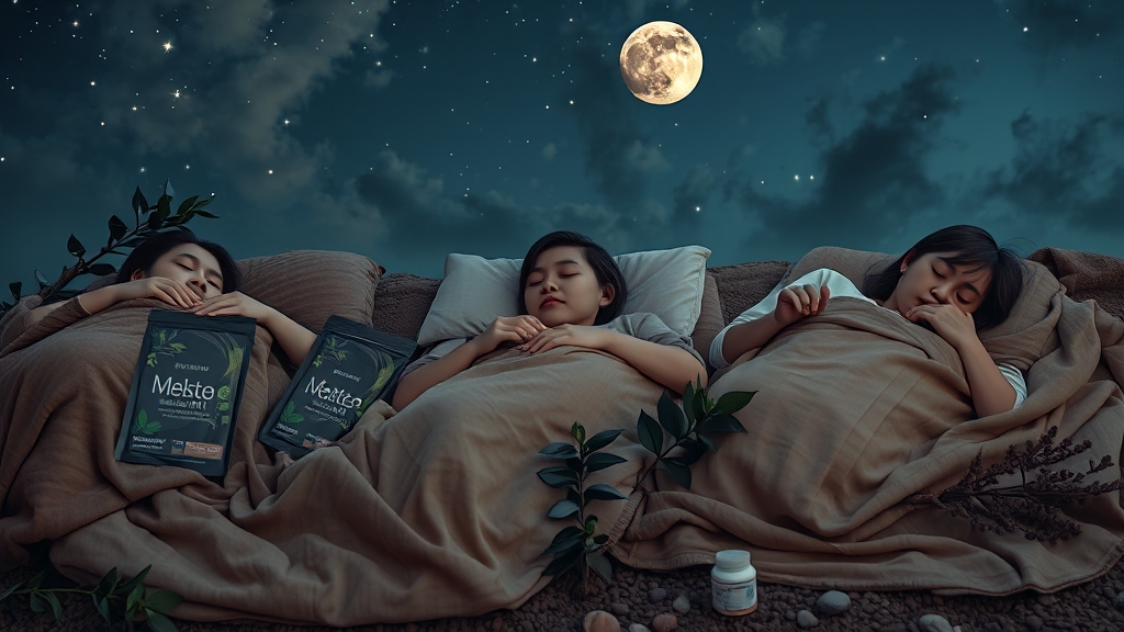식물성 멜라토닌, 현명한 선택 가이드 (realistic 스타일)