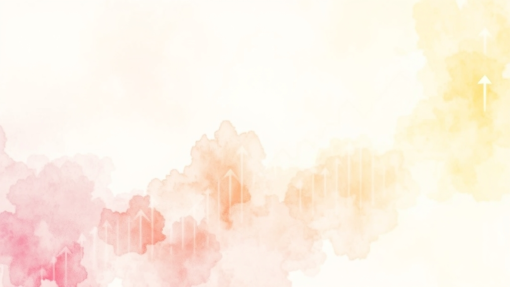 최근 주가 흐름은? (watercolor 스타일)