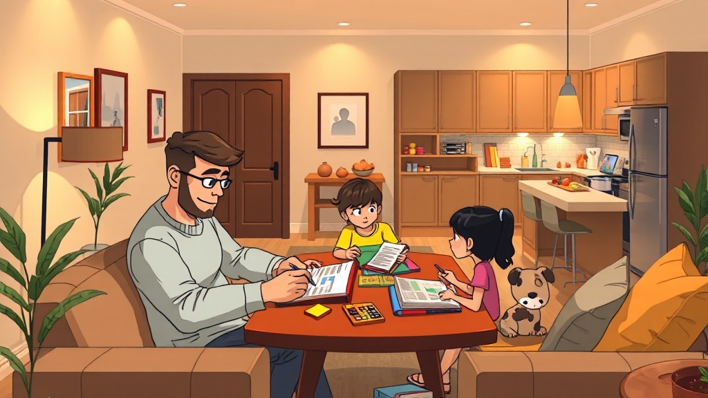 재정 회복, 시작을 위한 준비 (cartoon 스타일)
