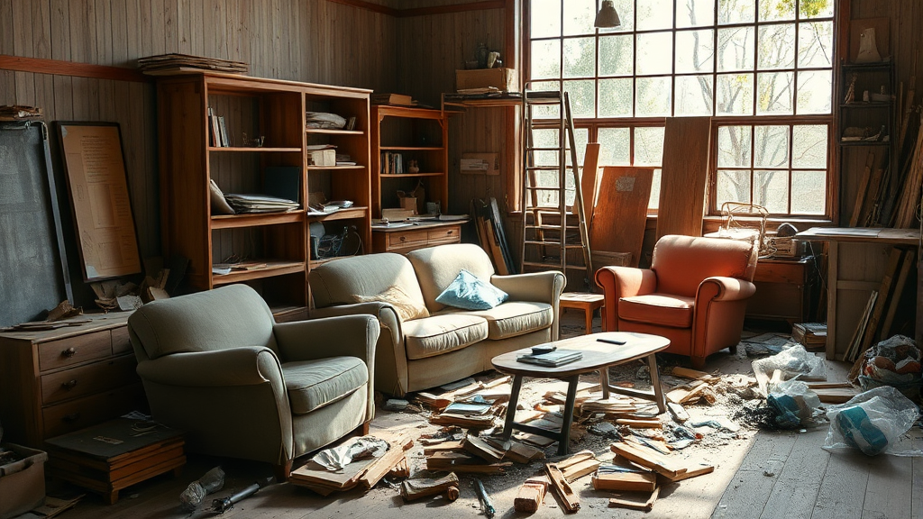 가구 재활용 및 자원 순환 과정