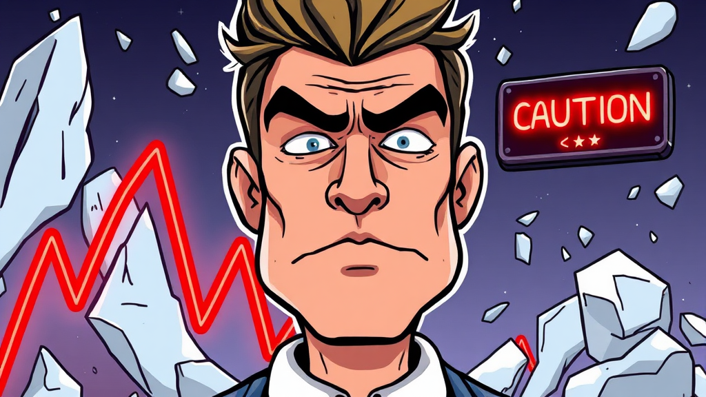 투자 시 유의사항 (cartoon 스타일)