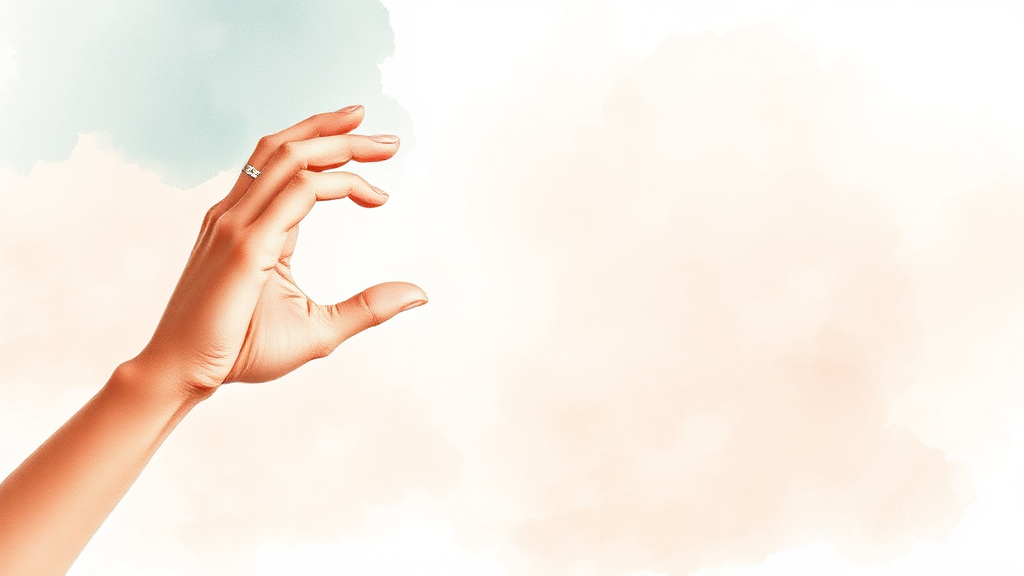 근육 이완과 눈 떨림 완화에 기여해요 (watercolor 스타일)