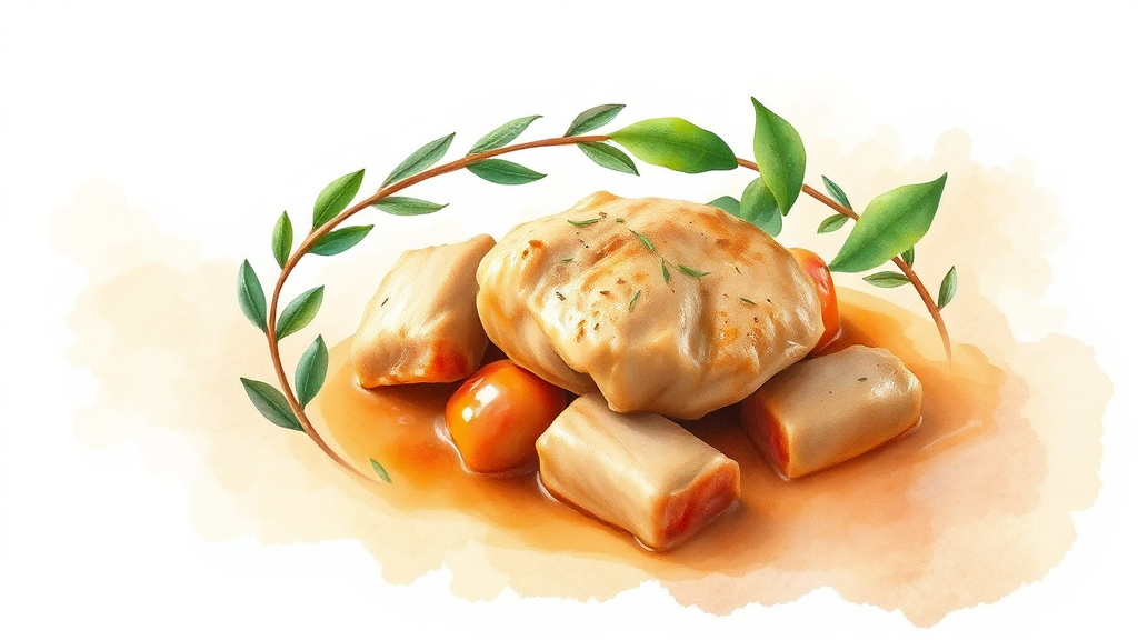 월계수 잎, 무엇일까요? (watercolor 스타일)