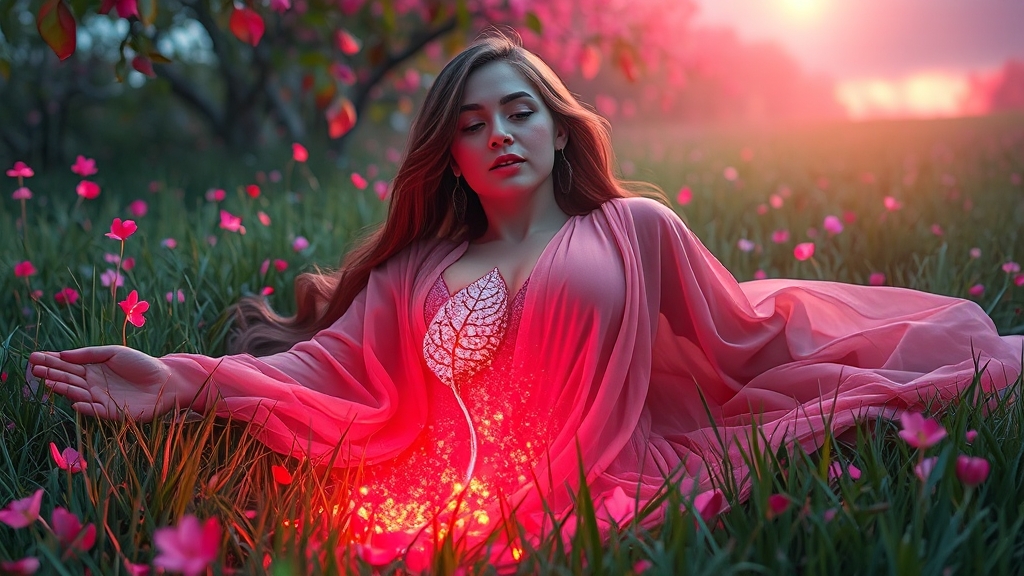 생리 꿈의 심층 분석 (realistic 스타일)