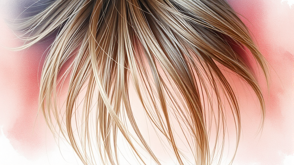 코로나19 이후 발생하는 탈모의 특징과 원인 (watercolor 스타일)