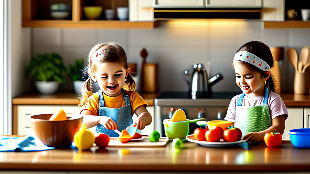 피에스타 주방놀이 활용 팁: 역할 놀이부터 사회성 발달까지 (realistic 스타일)