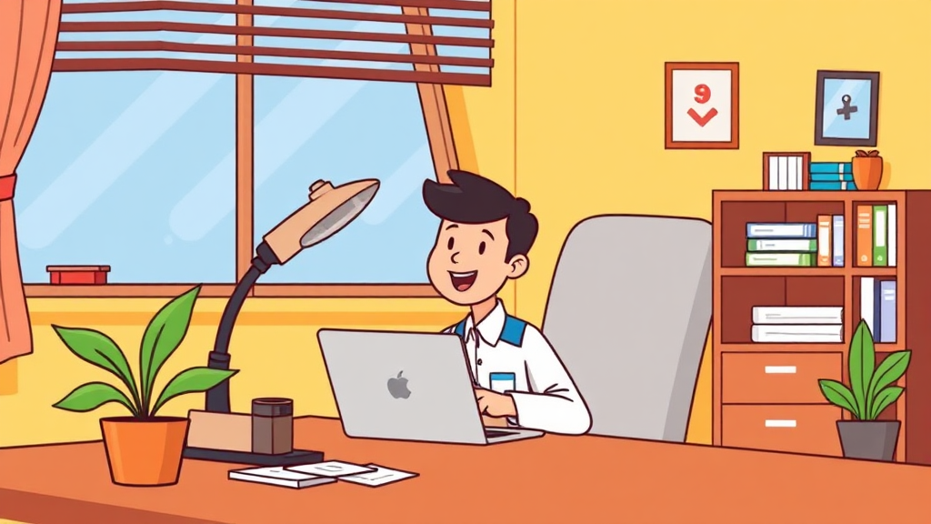 2026년 연말정산 기간 (cartoon 스타일)