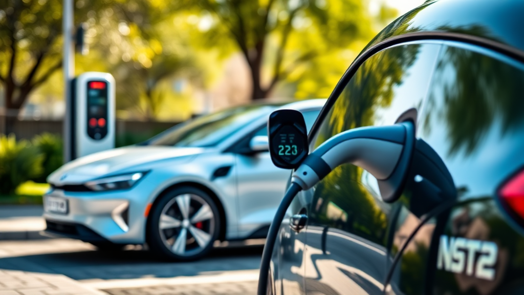 나에게 맞는 환경부 전기차 카드 선택하기 (realistic 스타일)