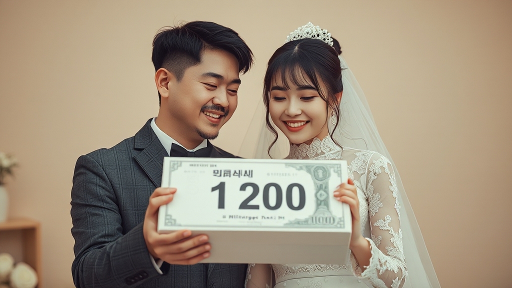 100만원, 어떻게 받을까? (realistic 스타일)