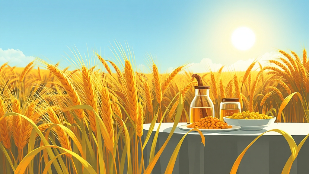 차조밥 칼로리와 다이어트 (illustration 스타일)