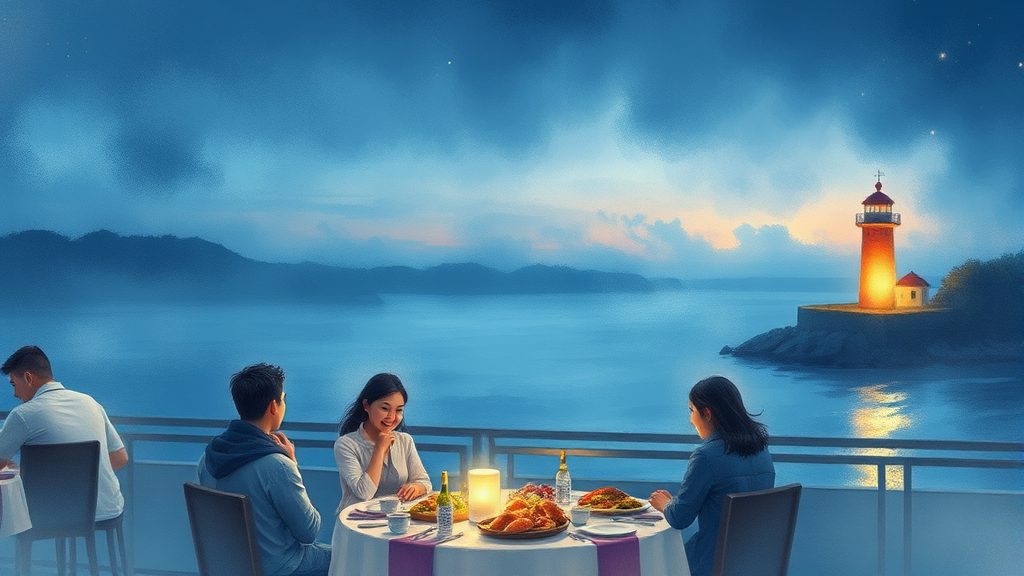 위치 및 운영 시간은? (watercolor 스타일)