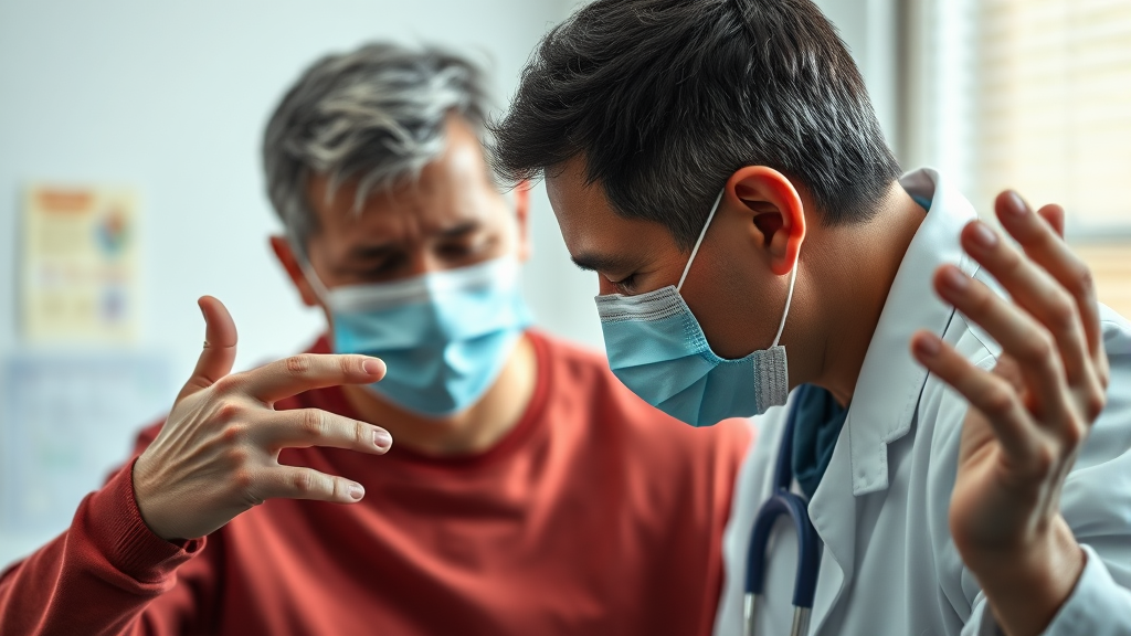 A형 독감, 혹시 나도? (realistic 스타일)